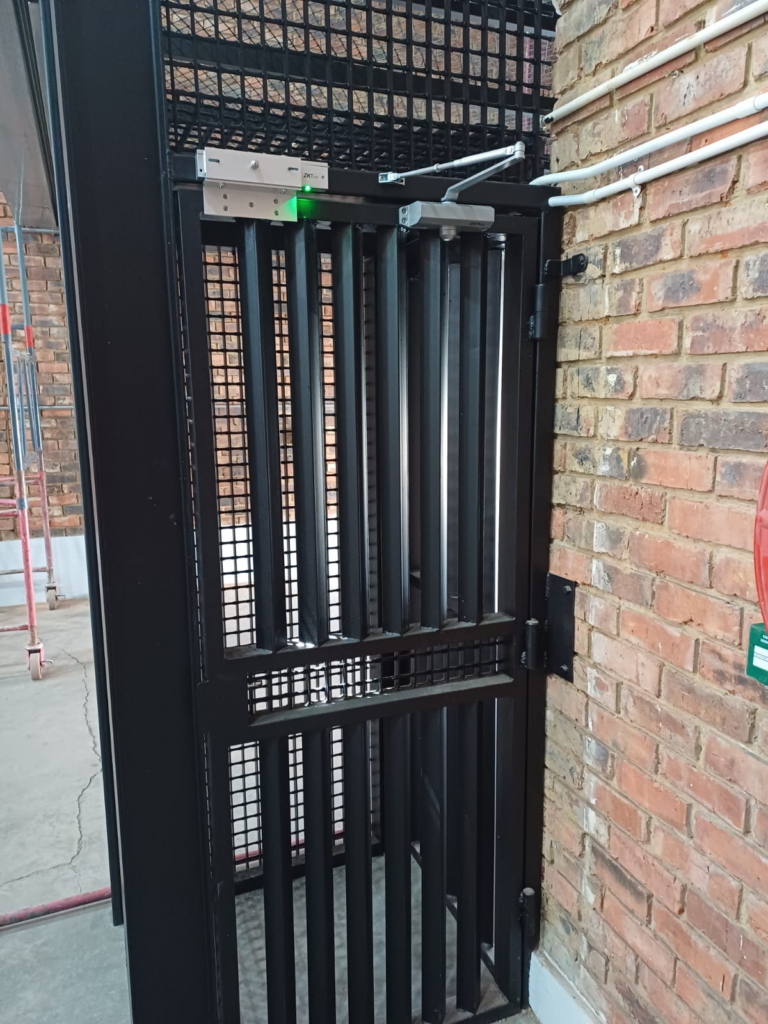 Interlocking Security Gate ZKTeco Certified Installers South Africa - Video