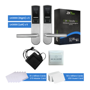 ZKTeco Hotel Lock Wireless Combo Kit