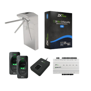 ZKTeco Tripod Turnstile Indoor Biometric Combo Kit